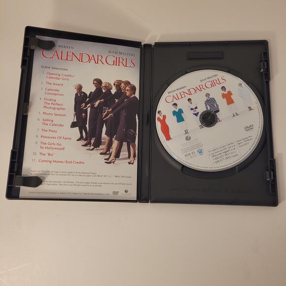 DVD Lot Of PG-13 Movies The Break-Up Where The Heart Is Calendar Girls Pre-Owned - Picture 4 of 10